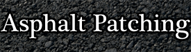 Asphalt Patching